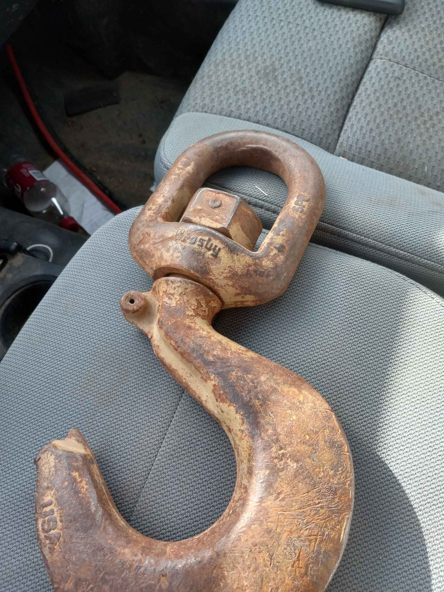 Crosby hook. For sale Machine Bluebook