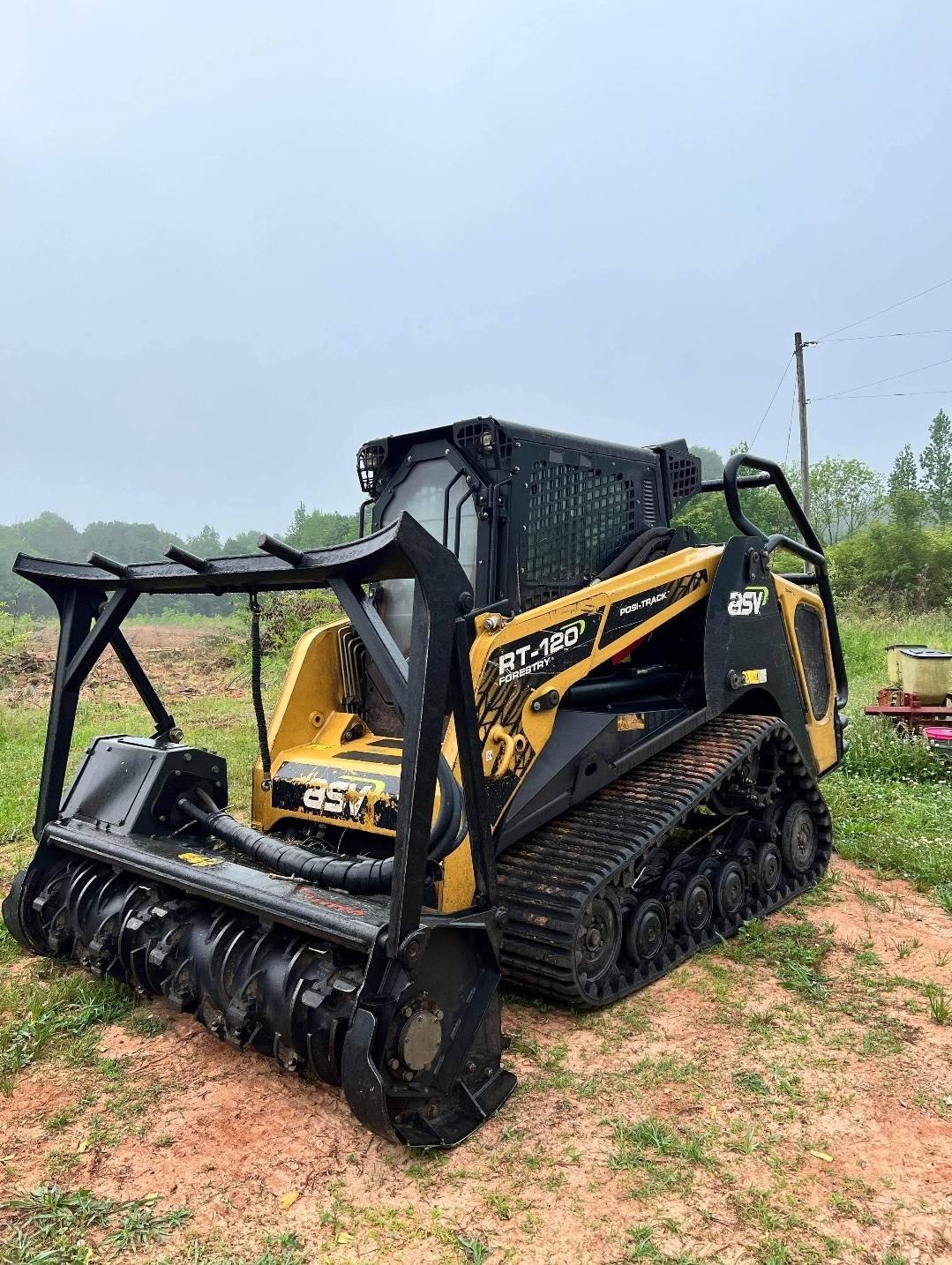 ASV RT120 forestry skid steer Machine Bluebook