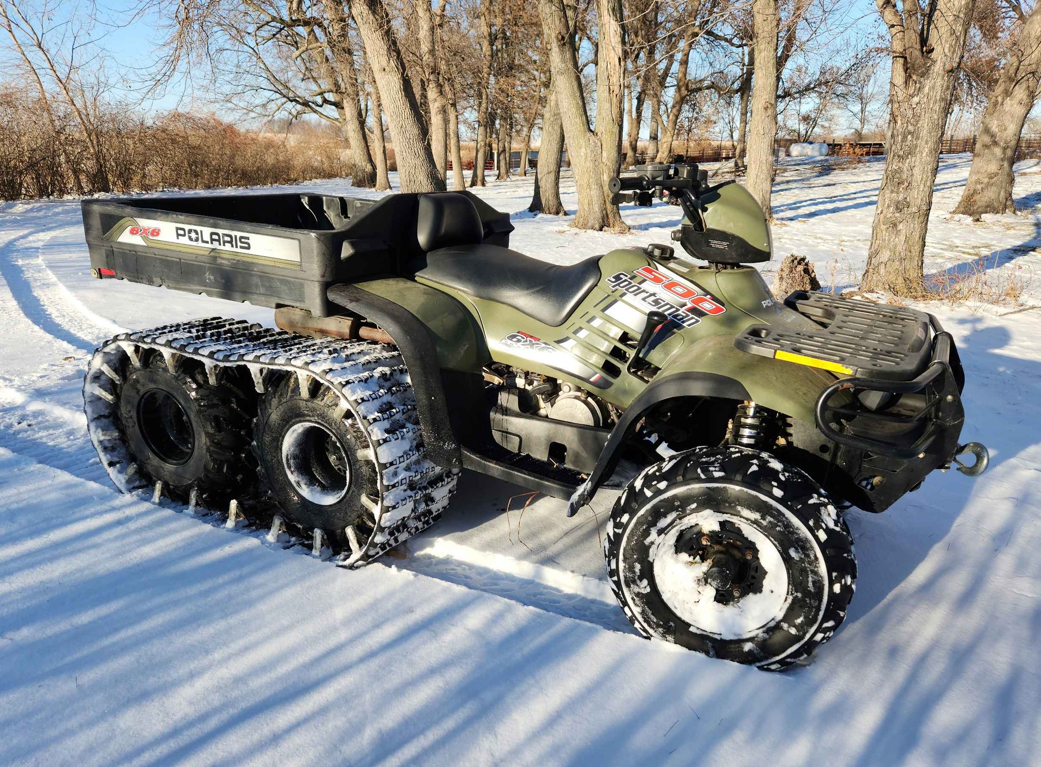 2004 POLARIS SPORTSMAN 500 6×6 Machine Bluebook