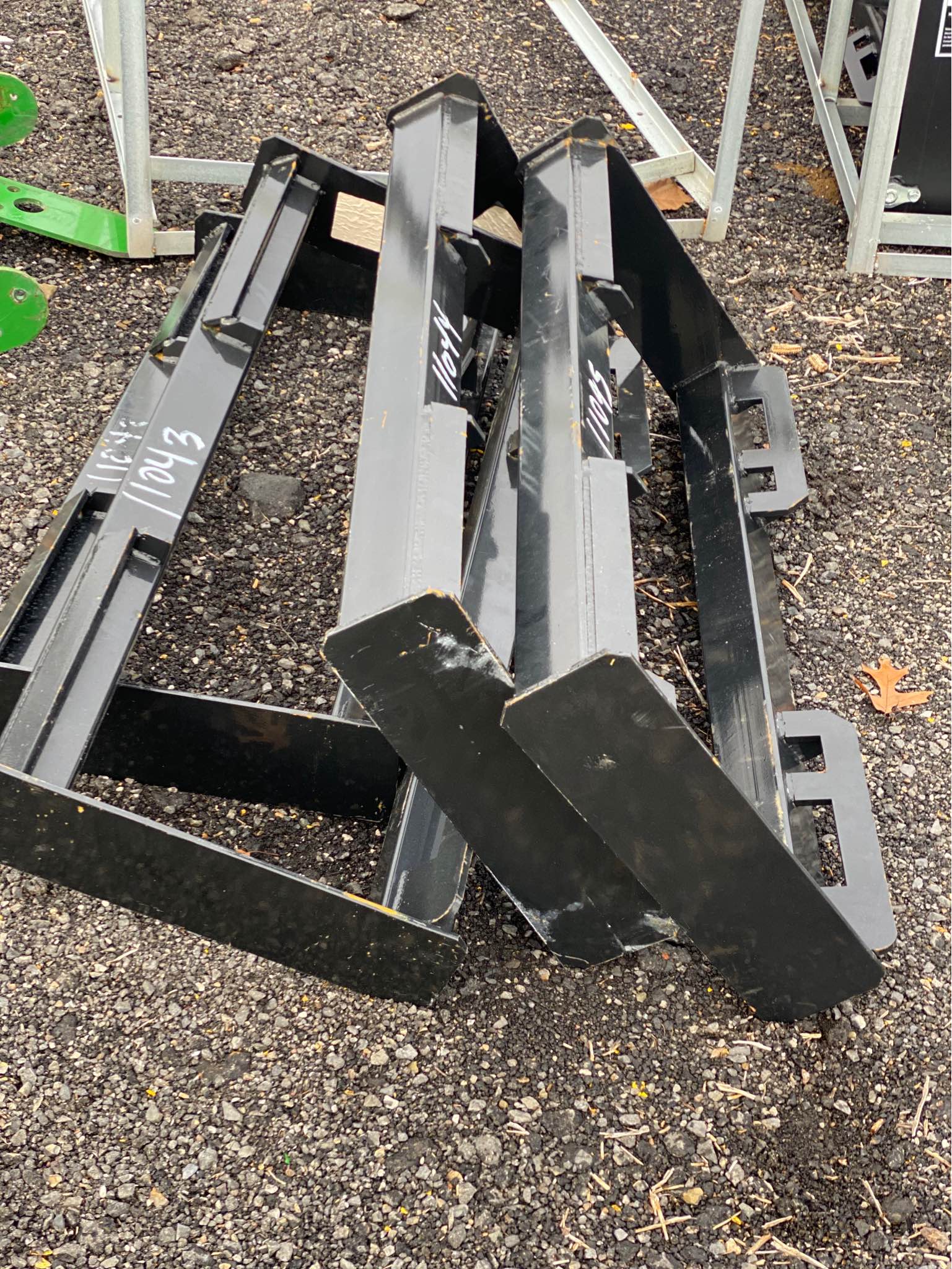 Skid Steer Conversion weld on plates Machine Bluebook