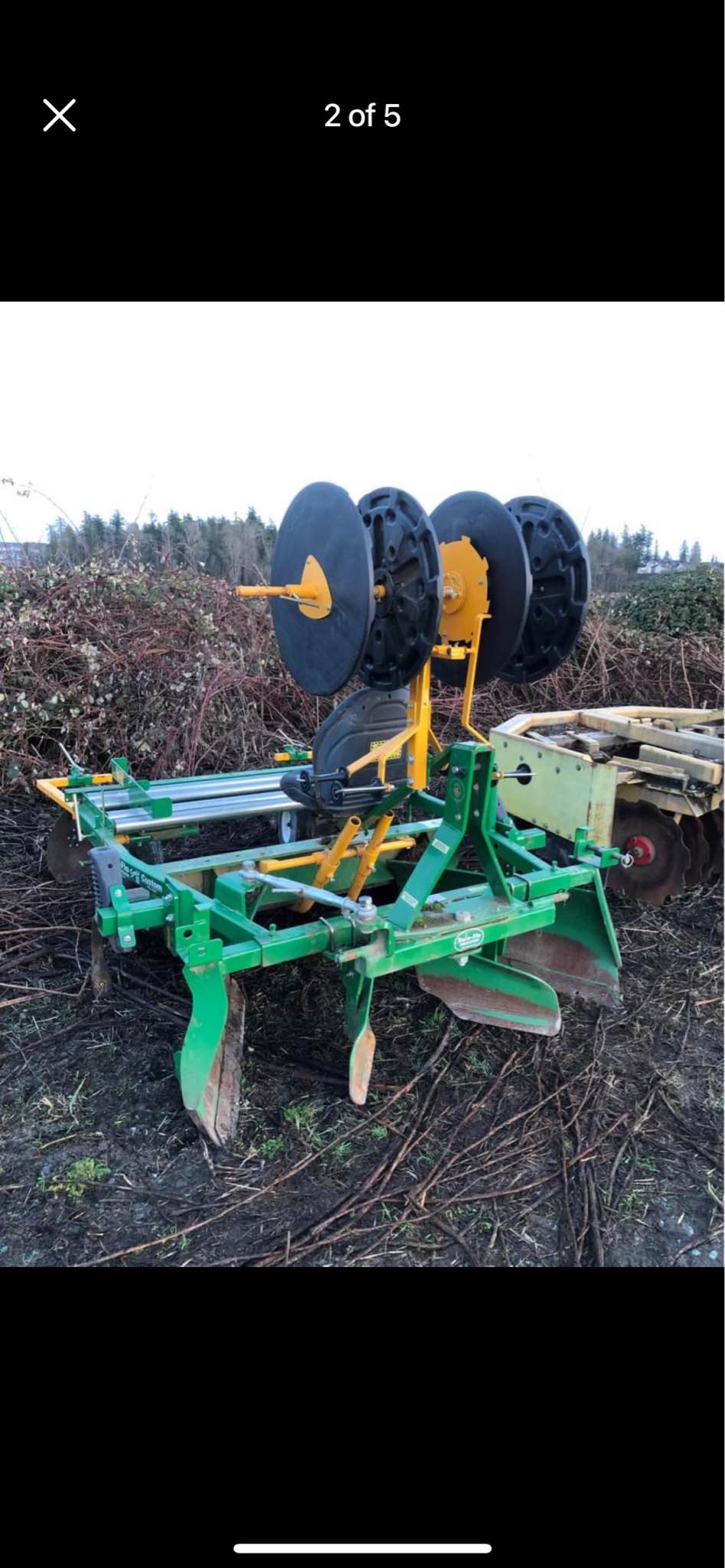 Plastic Mulch Layer + Raised Bed Maker Machine Bluebook