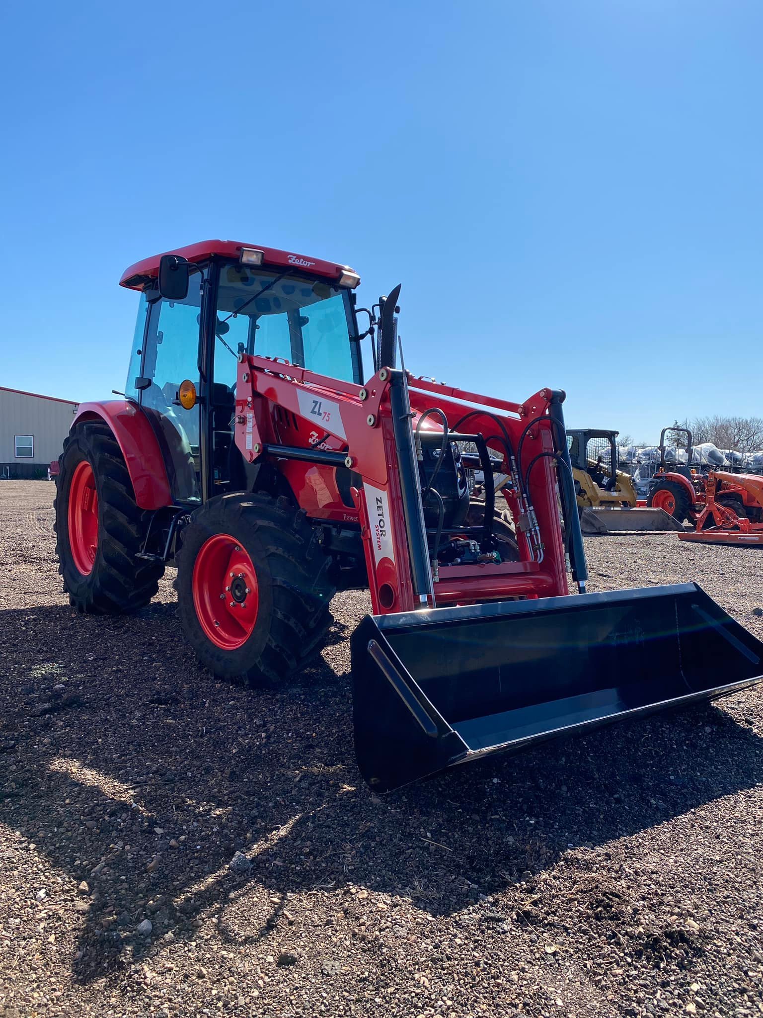 New 2022 Zetor M70PSC Cab Tractor Loader for sale! Machine Bluebook