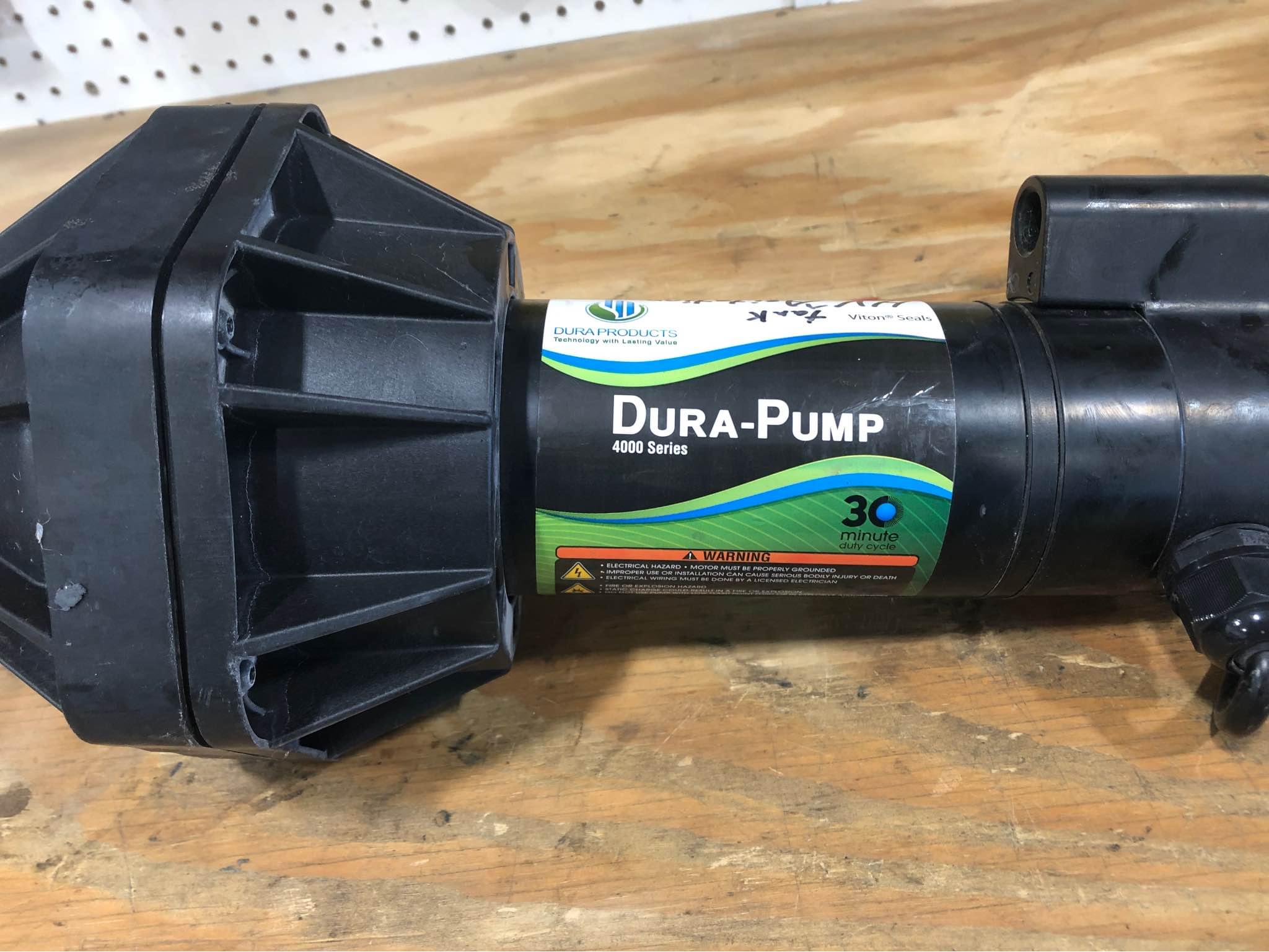 DuraPump 4000 Series Machine Bluebook