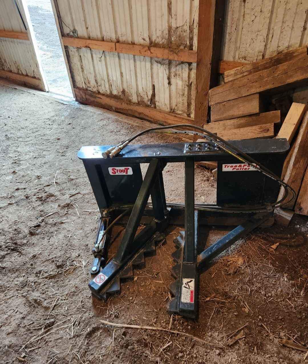 Stump/tree puller Machine Bluebook