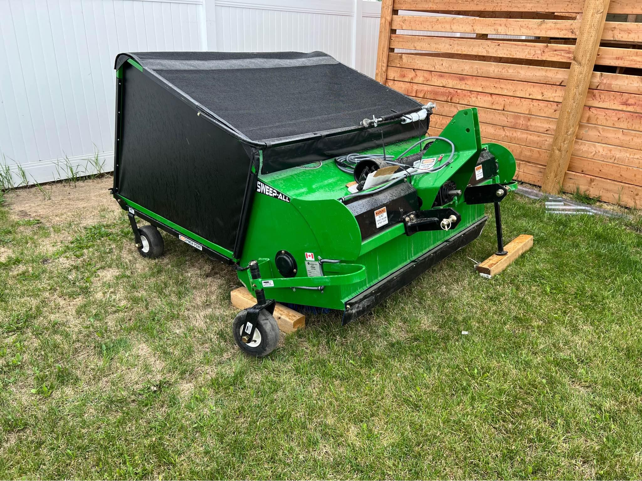 Power broom – Machine Bluebook