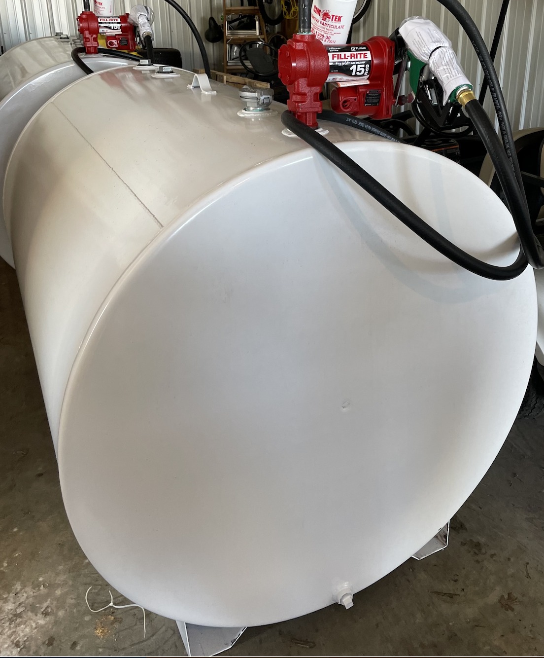 New !! Single Wall Farm Fuel Tanks, 300, 550, 1000, 2000 Gallon Setup