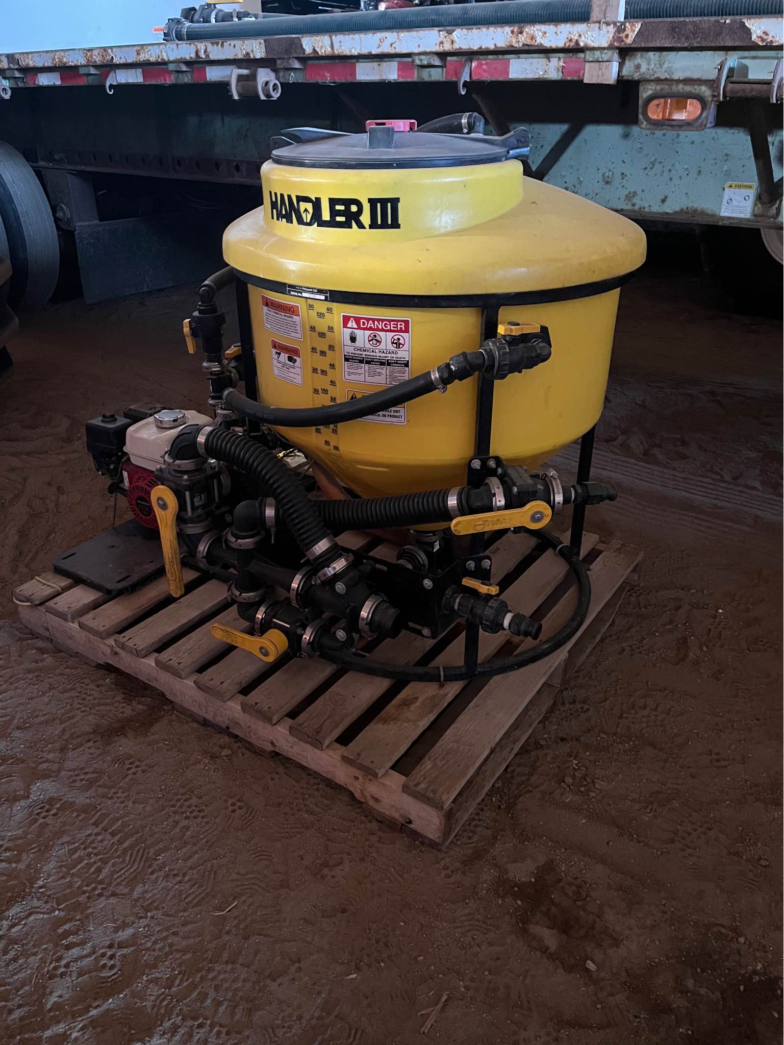 Good Chem Handler 3 Always stored indoors Complete with Honda motor and