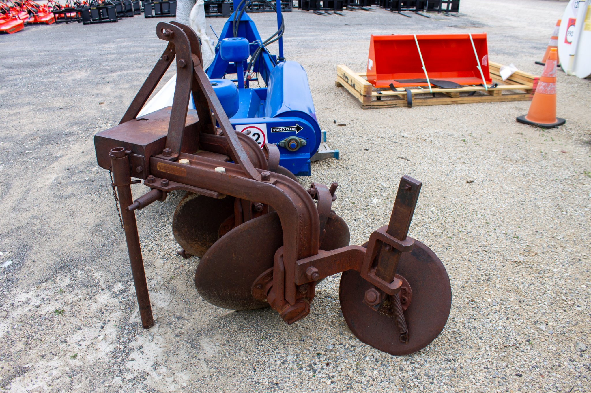 Vintage Plow Machine Bluebook