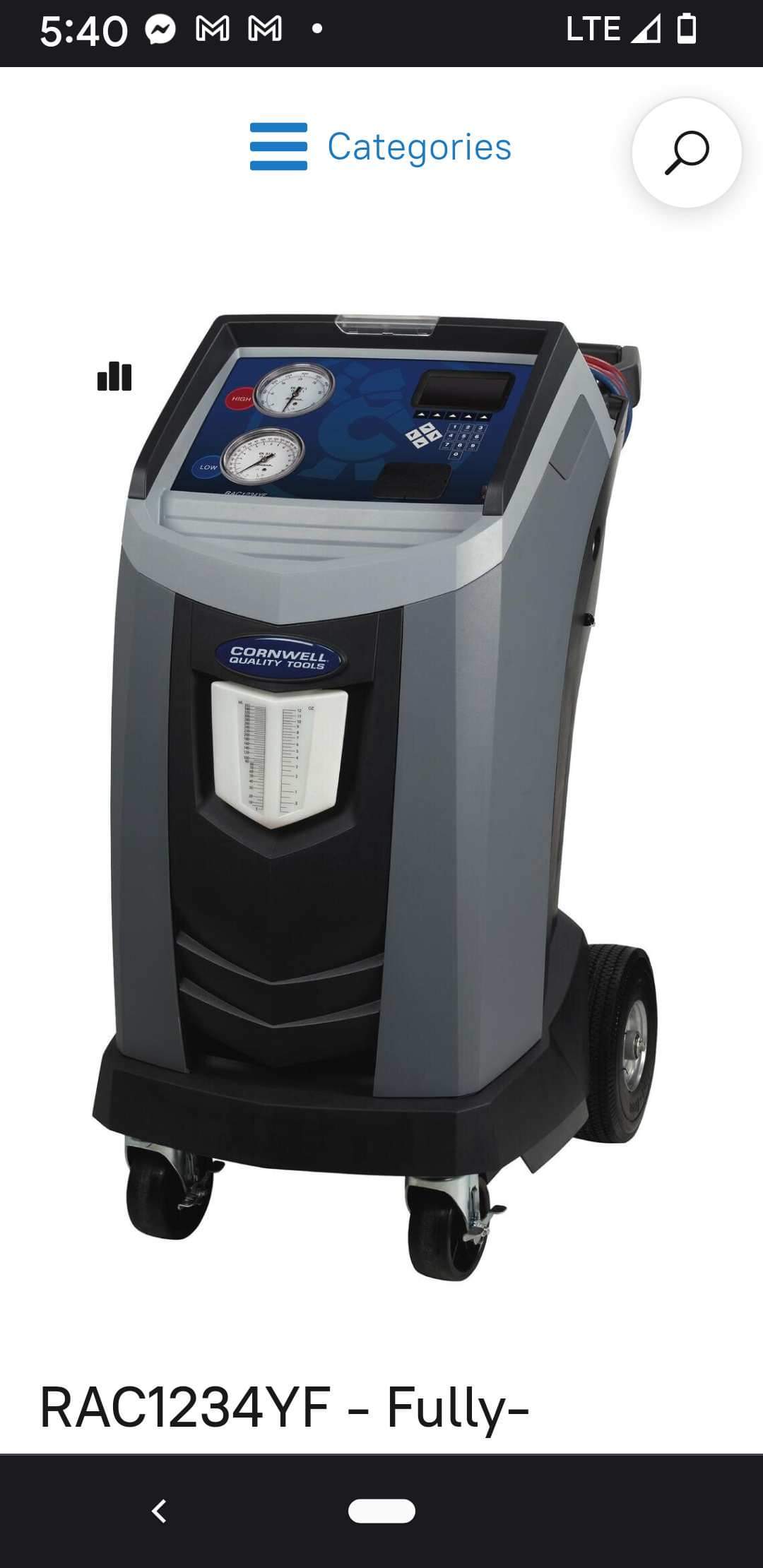 ac recovery / install unit Machine Bluebook