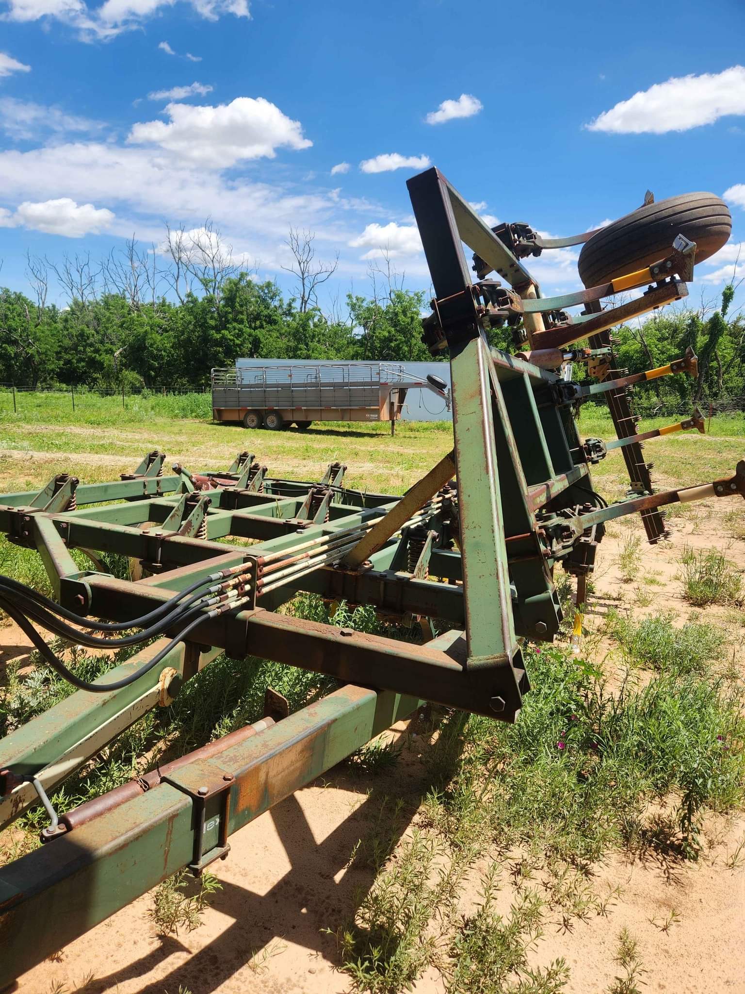 Flex king 18 shank john deere drags Machine Bluebook